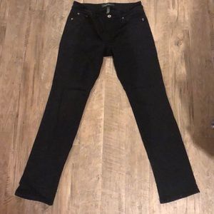 Lauren Jeans by Ralph Lauren black pants